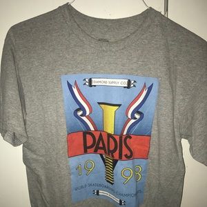 Diamond Supply Company Paris T shirt Medium